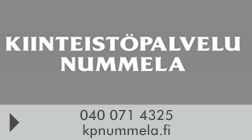 Kiinteistöpalvelu Nummela logo